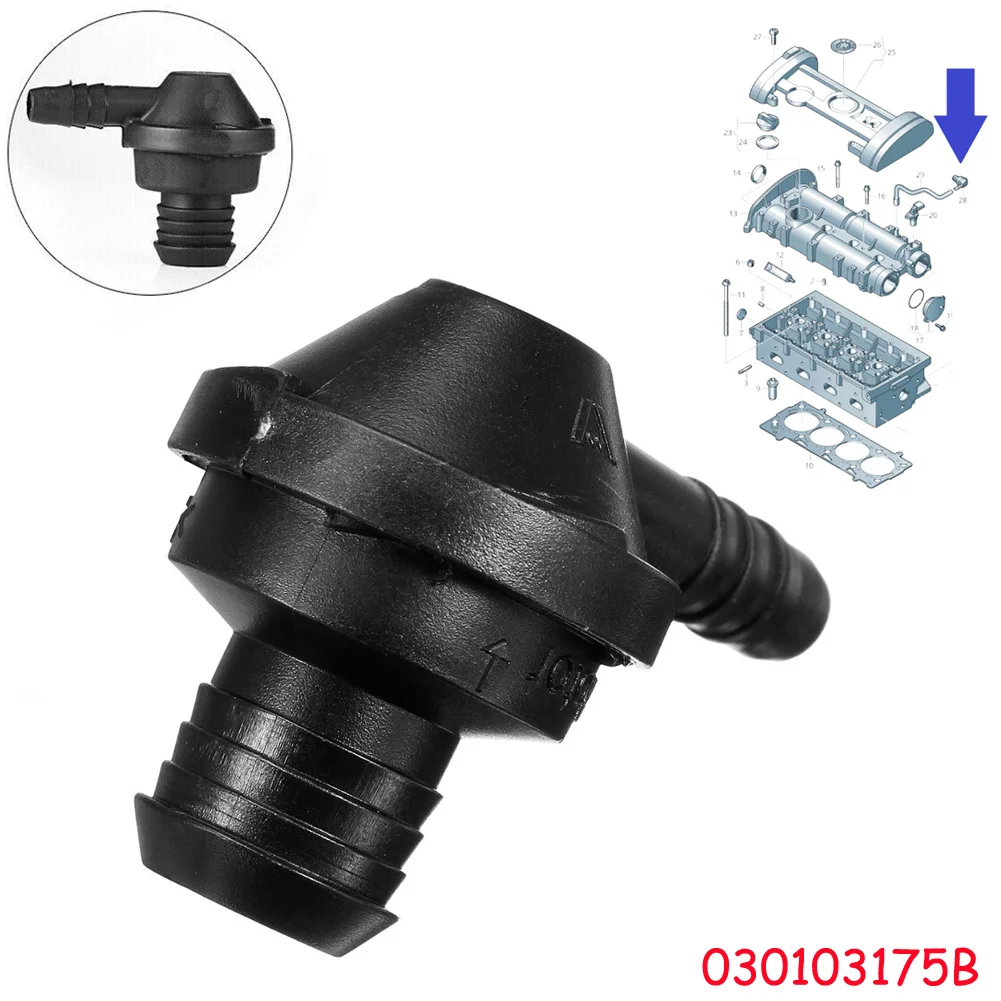 Zawór zwrotny pompy próżniowej 34331161300 , 030103175 B Dla A1 11-14 A3 08-13 Dla SEAT ALTEA 07-15 06-09 05-15 Dla SKODA FA