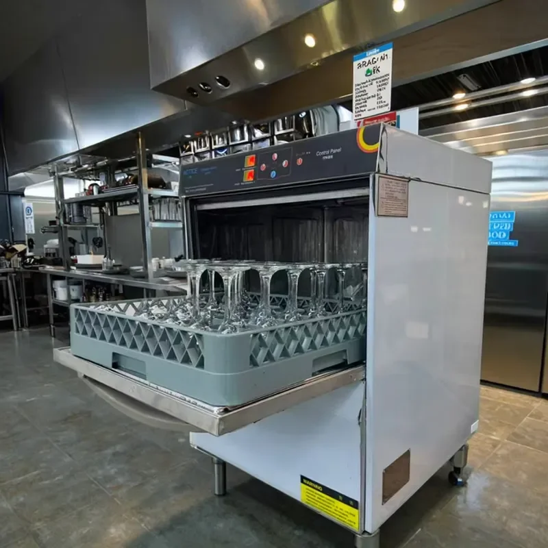 Commercial Under Counter Dishwasher Stainless Steel High Efficiency Multifunction Washer Machine for Restaurant Kitchen Use