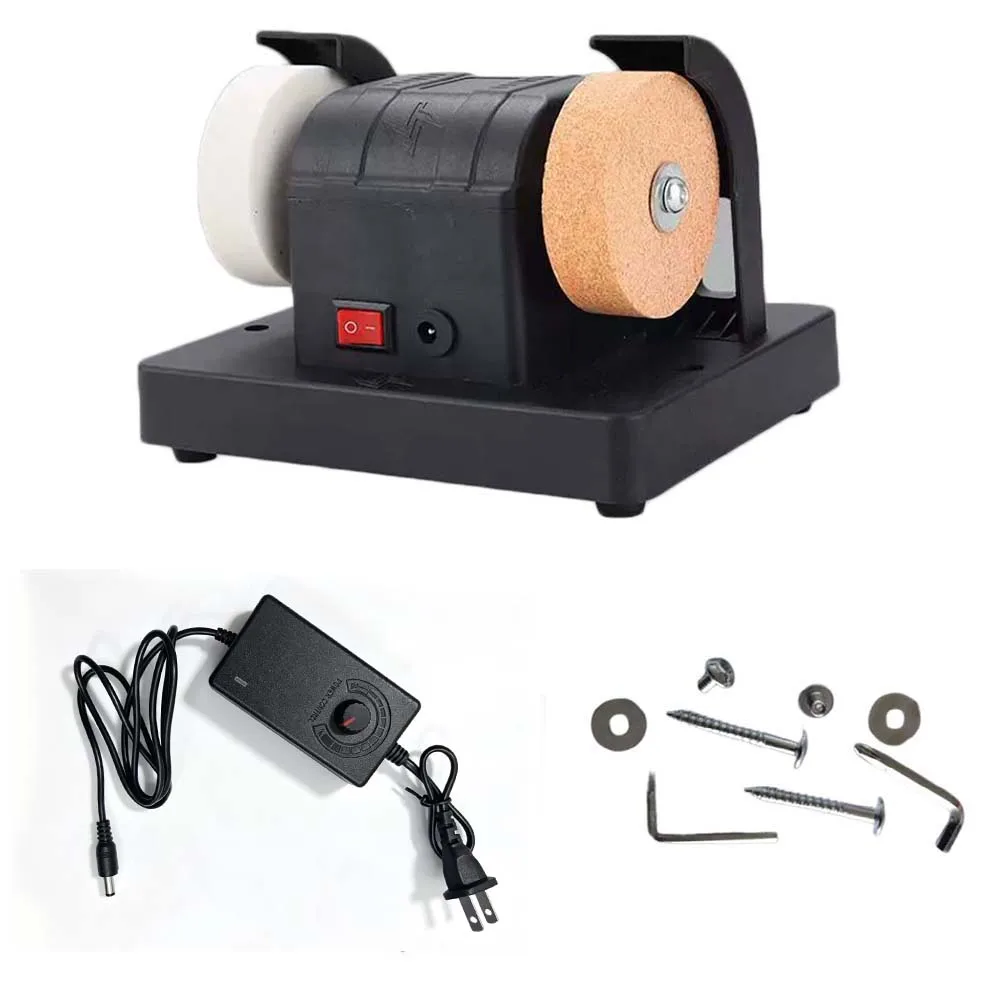 For Mini Grinder 7 Gear 6000RPM Metal Electric Sander Sharpener For Rust Removal Drilling Polishing DIY Home Tool Kit