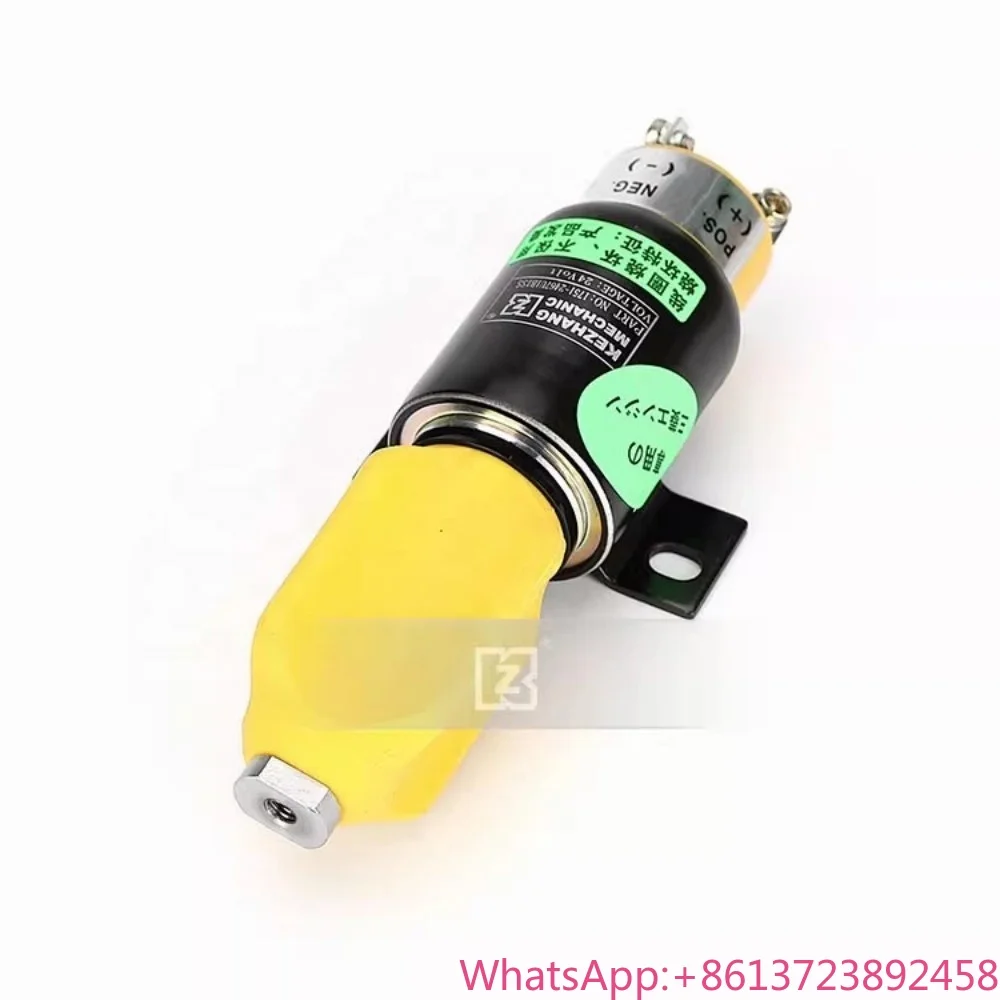 

24V Excavator Parts Stop Solenoid Valve 3864274 1751-2467U1B1S5A