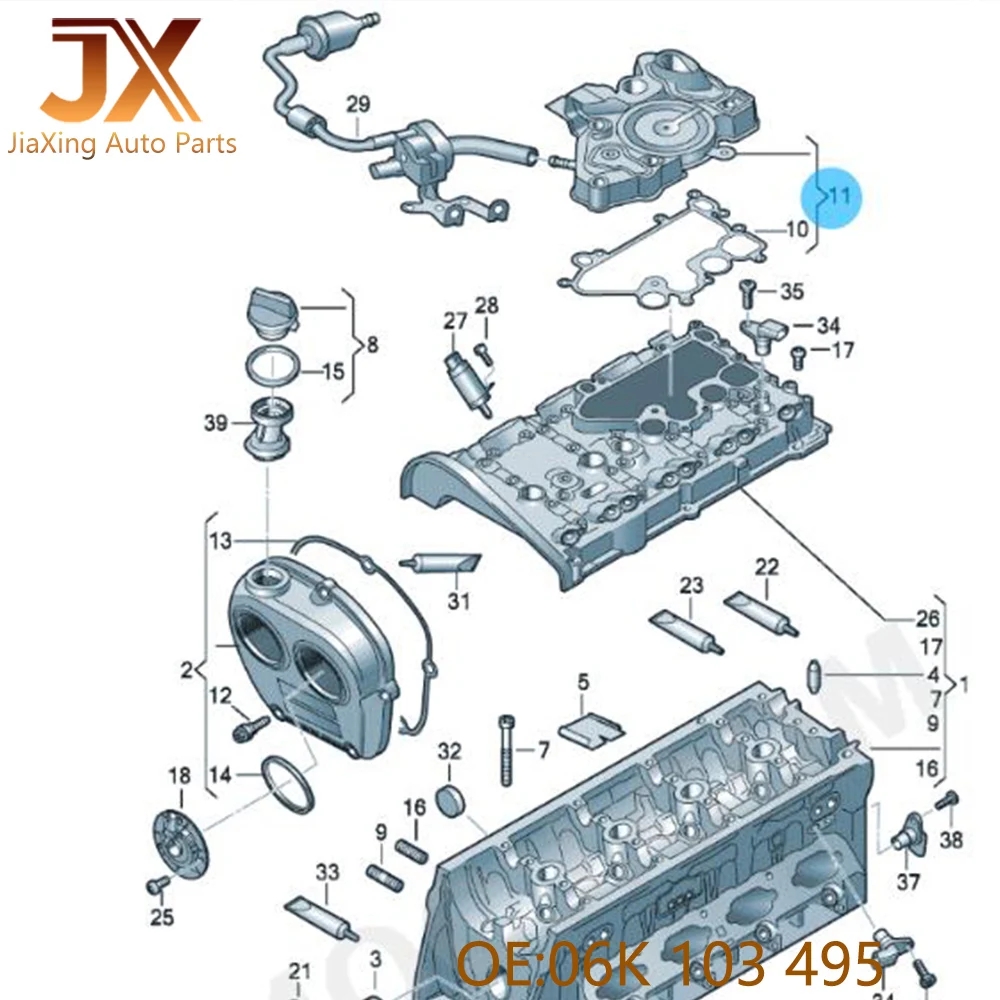 オイルとガスおよび水分離器,06k103495,ea888,gen3,シートateca,Skoda,kodiosd,touran,sirocco,auti a6,a5,a4,q5,06k,103, 495 ar