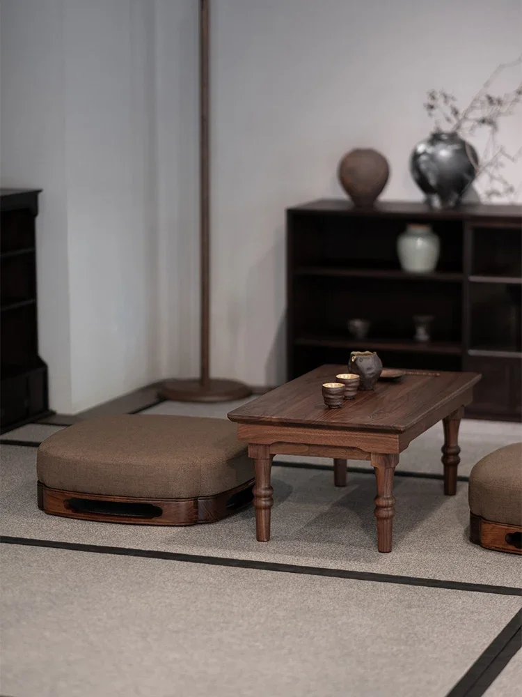 Chinese meditation futon Ebony Zen cushion
