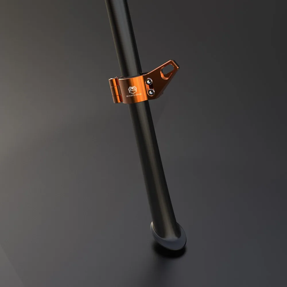 Estensione di supporto del cavalletto laterale del piede grasso della punta del cavalletto del motociclo in alluminio per Husqvarna 701 Enduro 701 Enduro 2016-2023 2022 2021