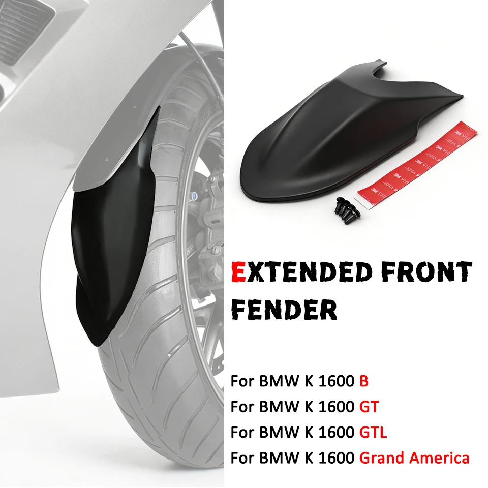 NEW Motorcycle ABS Front Fender Extension for BMW K1600GT K1600GTL K1600B K1600B Grand America