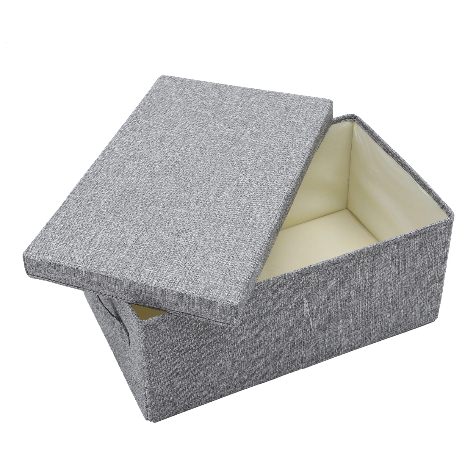 

1pc Large Capacity Storage Basket Laundry Organizer Baskets Fabric Pp Board Shelves Bugs Moisture Toys Books