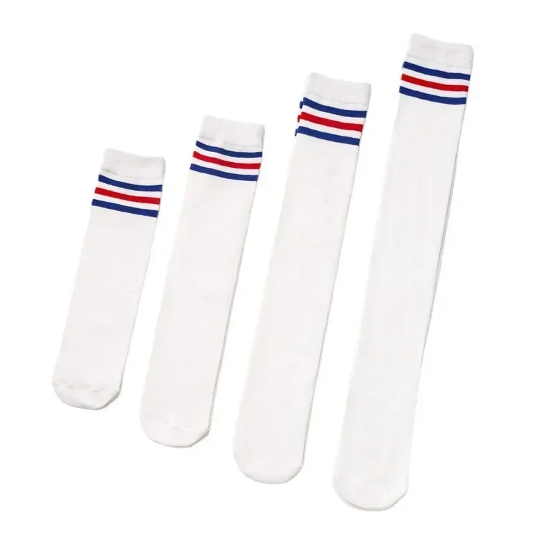 Juvenile Lolita Striped Socks Women Funny Christmas Gifts Sexy Thigh High Nylon Long Stockings Cute Over Knee Stocking Girls