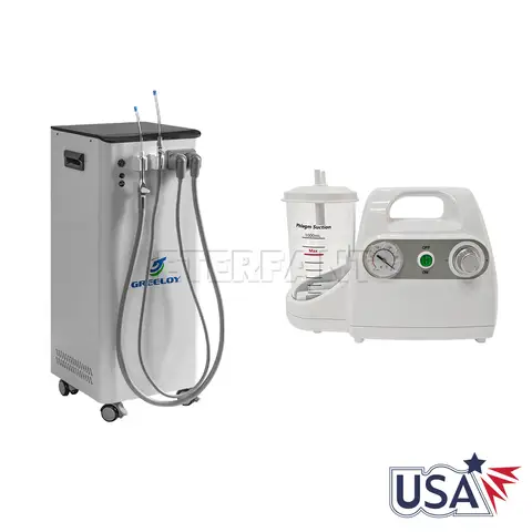 ETERFANT Dental Suction Unit System Negative Pressure Pump High Volume/Suction Machine Oral Emergency Vacuum Phlegm Suction Unit