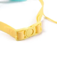 High-definition Children's Waterproof And Anti Fog Swimming Large Frame Glasses, Convenient Goggles Silicone Connected Earplugs 3