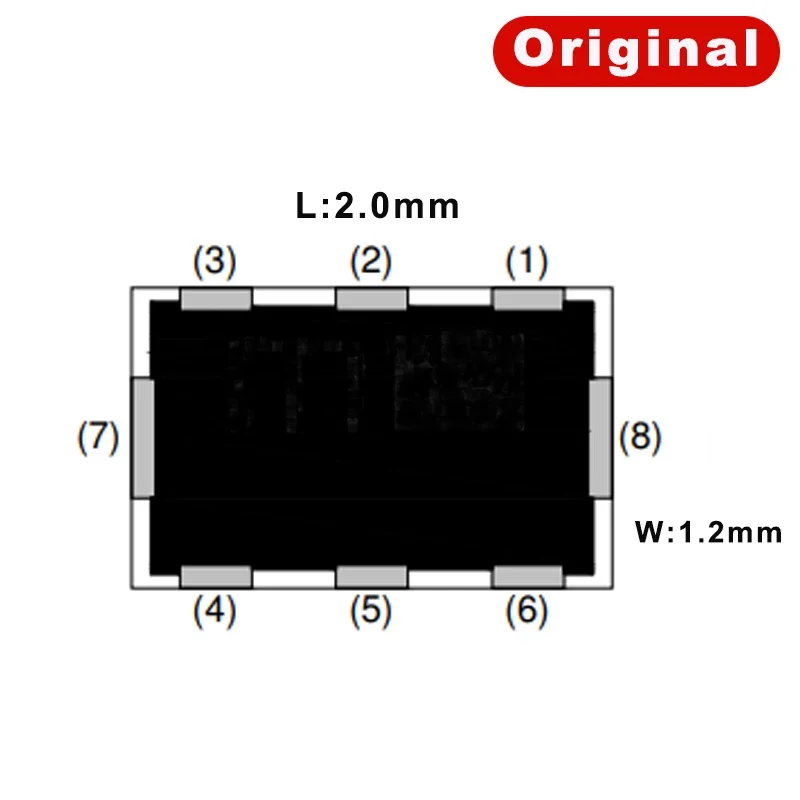 100pcs  Balance Filter 2.45GHZ 2450MHZ 2400~2500MHZ TBB-2012-245-C1E