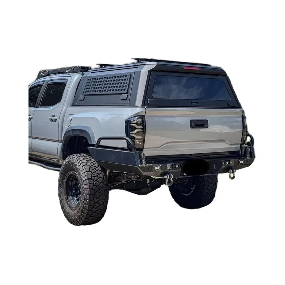 

Manual Operation Aluminum Truck Canopy for 2010 for Hilux and 2017 F150 Waterproof Pickup Truck Topper Camper Model