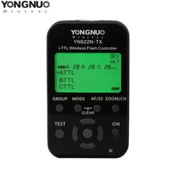 Yongnuo YN-622N TX I-TTL Wireless Flash Trigger Transceiver For YN 622N TX HSS 1/8000s Transmitter Controller For Nikon Camera