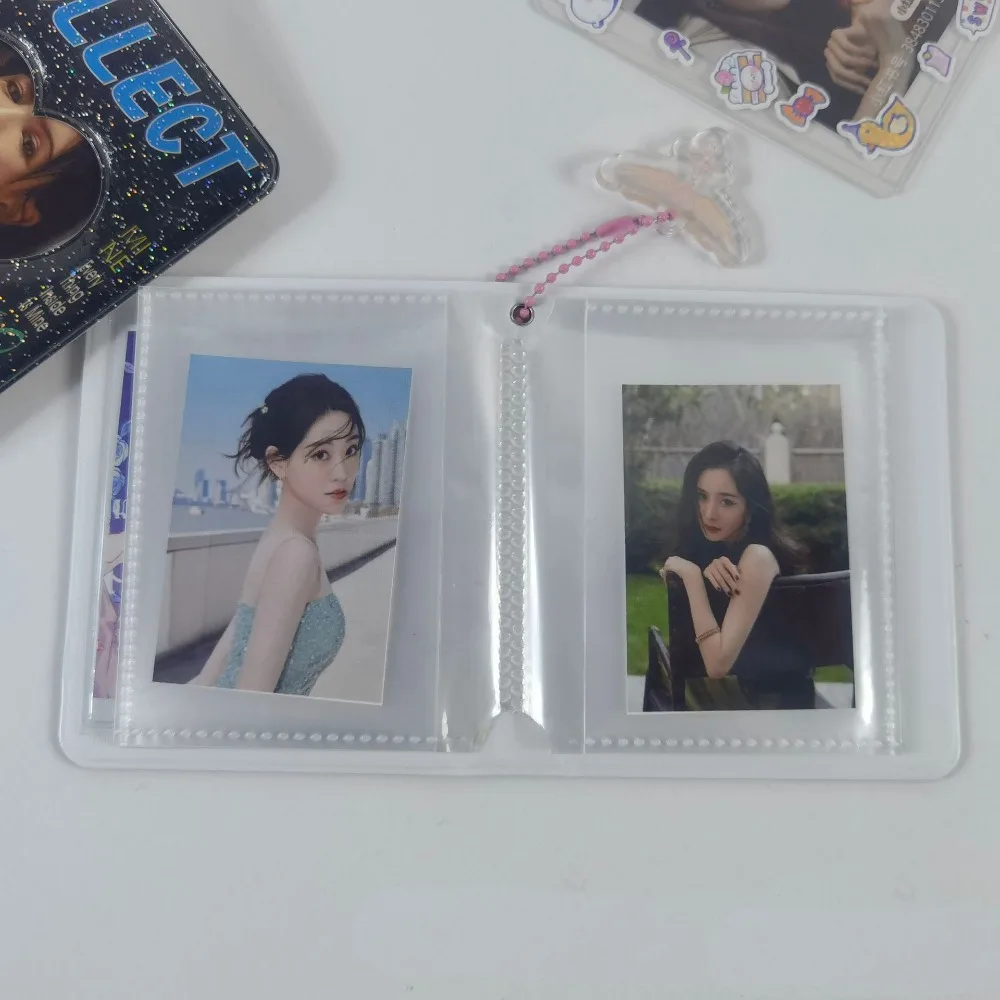 Mini Photo Album 3inch 36 Sheet Love Heart Hollow Insert Pockets Organizer Drop Shipping