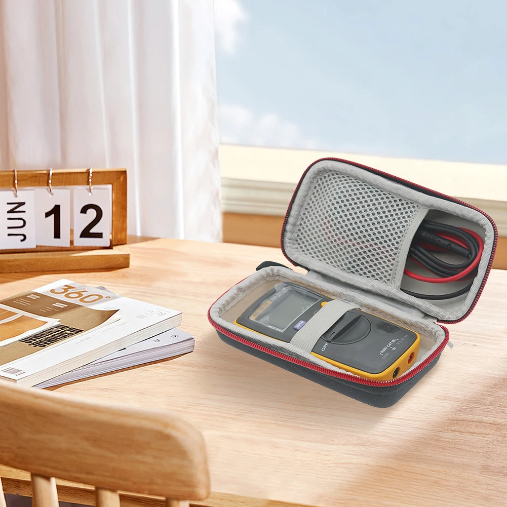 EVA Hard Carrying Case with Mesh Pocket Travel Protective Case Hard Shell Case for TASCAM DR-05/DR-07 Portable Digital Recorder