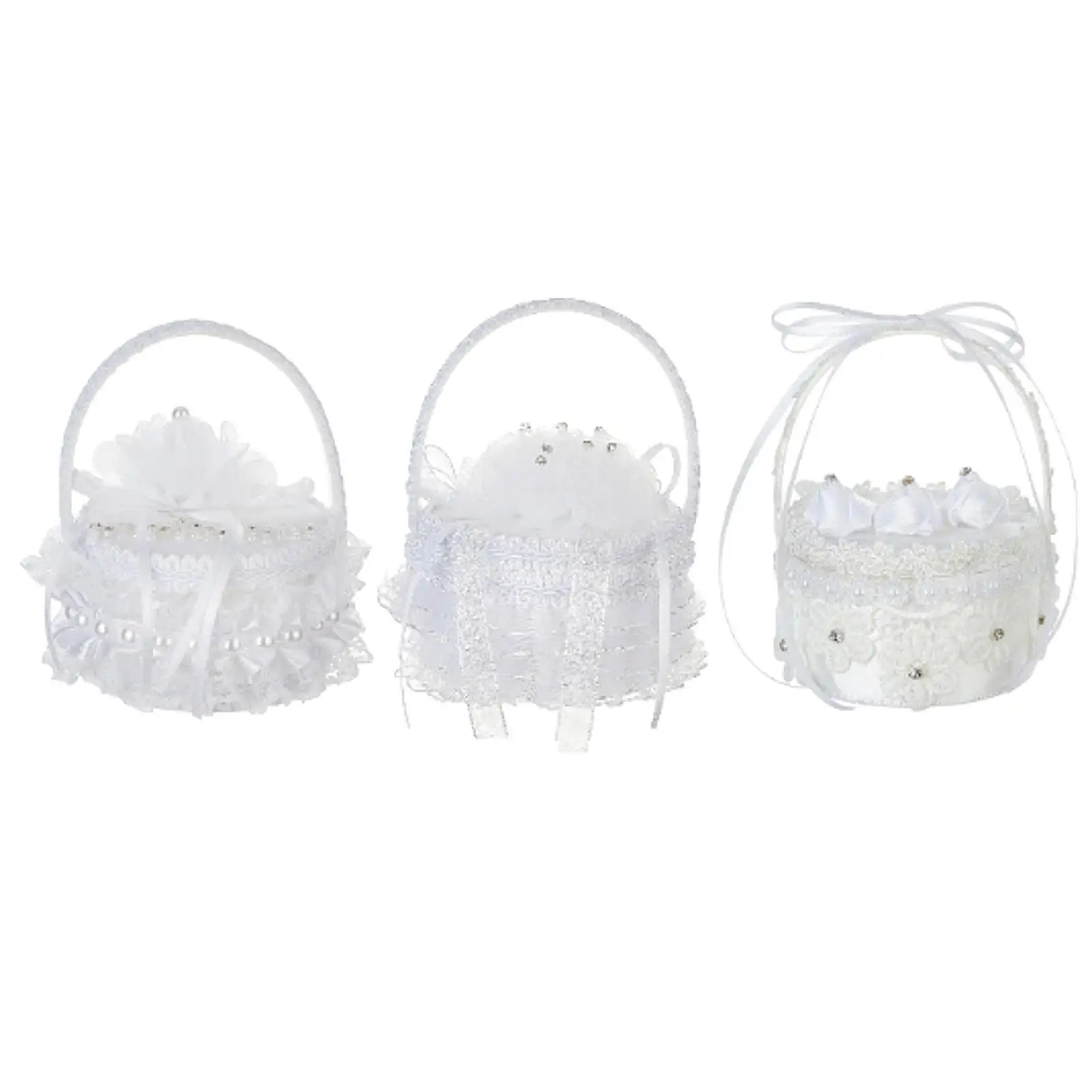 

Коробка для обручальных колец, мини-контейнер для колец с цветочным корзином, декоративная коробка-держатель для обручальных колец, коробка для хранения ювелирных изделий для вечеринки