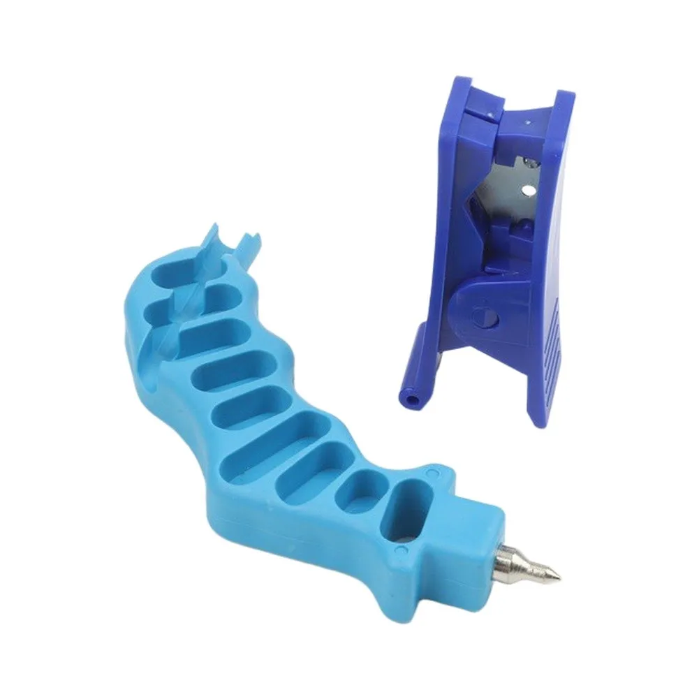 Blue black Drip Irrigation Tool Set Barbed Connectors Clean Cut Tubing Compatible Tubing Convenient Package Ergonomic Design
