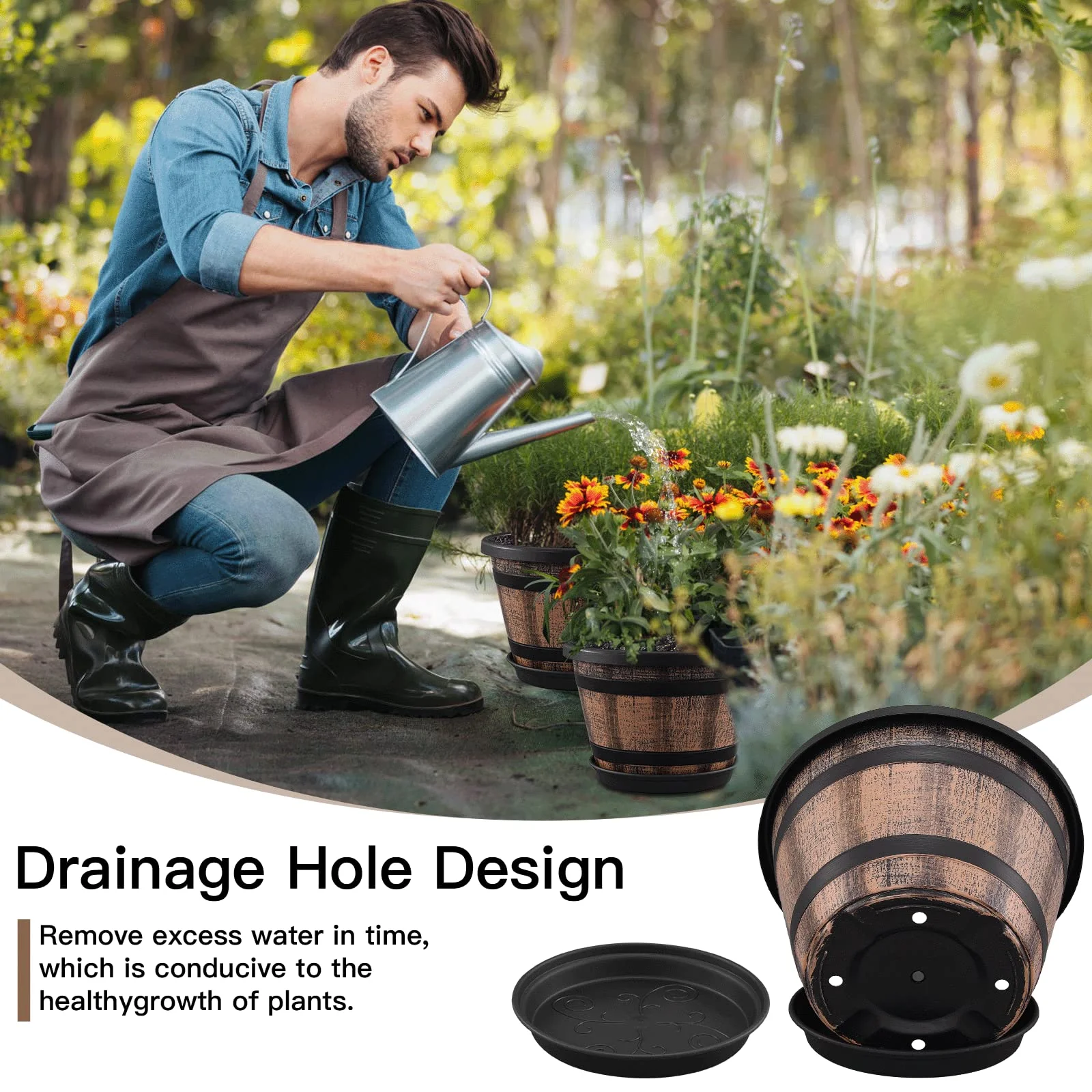 Thumbnail 3 - #21 Best Garden Pot Saucers & Trays to Buy In 2026