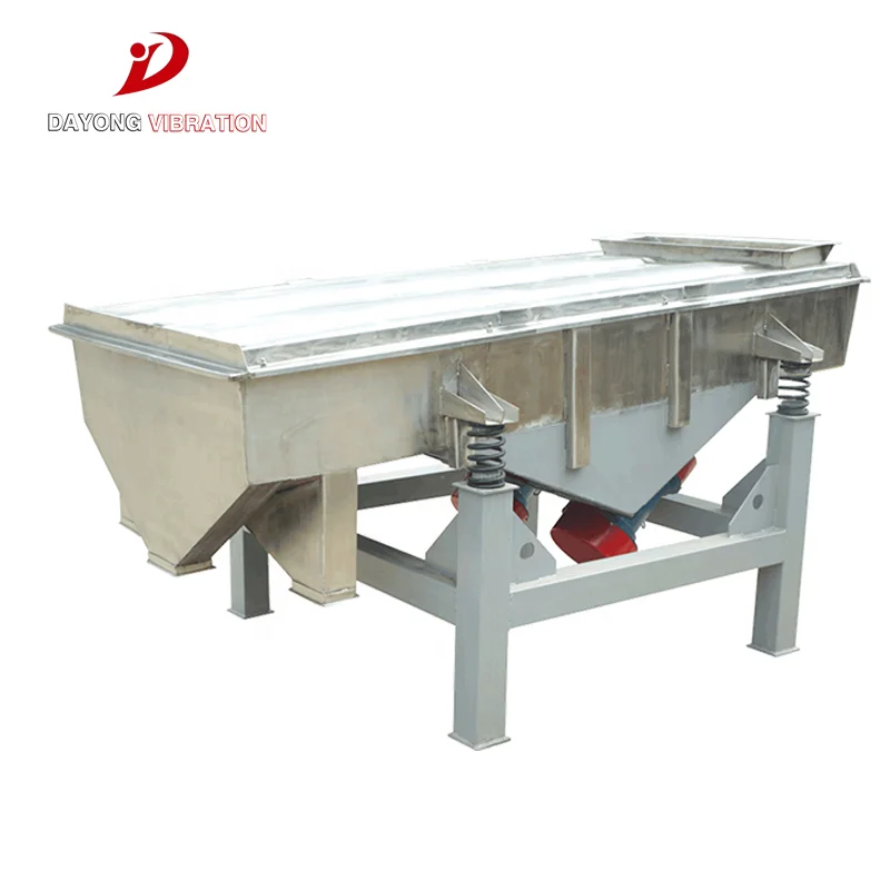 Сито/сепаратор линейной вибрации с вибрационным двигателем ITALVIBRAS