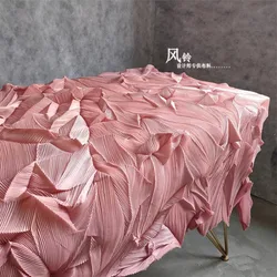 Pleated Fabric Creative for Clothing Dress Fashion Style Cloth Fashion Designer Handmade Diy Sewing Material Wholesale