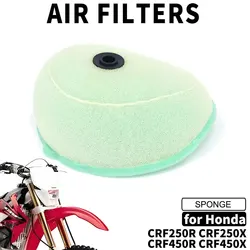 Filtr powietrza motocyklowy wlotu gąbka do Honda CRF250R CRF250X CRF450R CRF450X CRF 250 450 R X 250R 450R