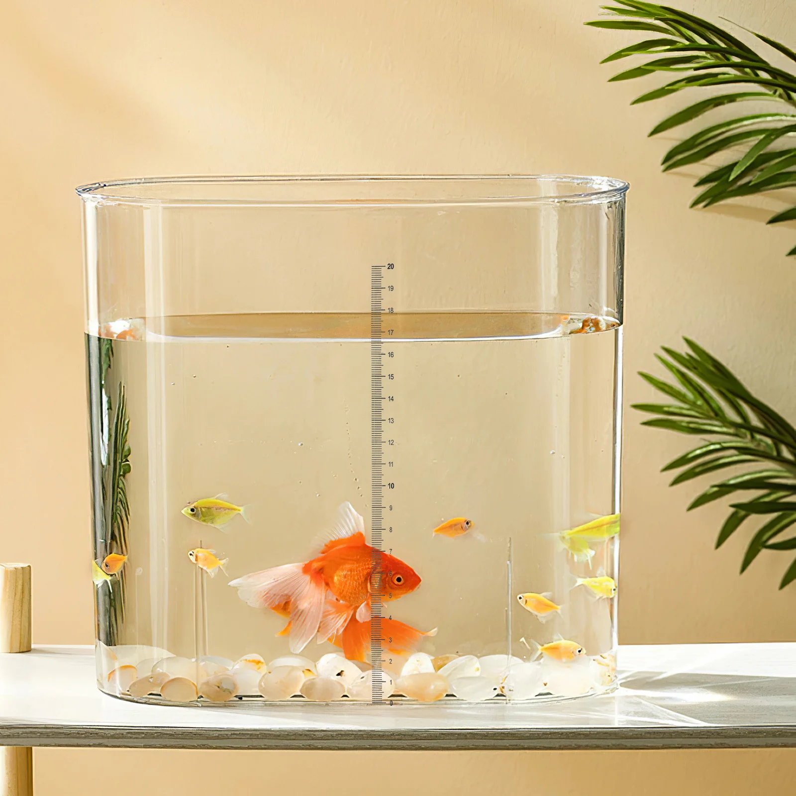 60Pcs Self Adhesive Ruler Tape Metric Scale High Contrast Peel Stick Measuring Tape Sticker for Desk Workbench Height