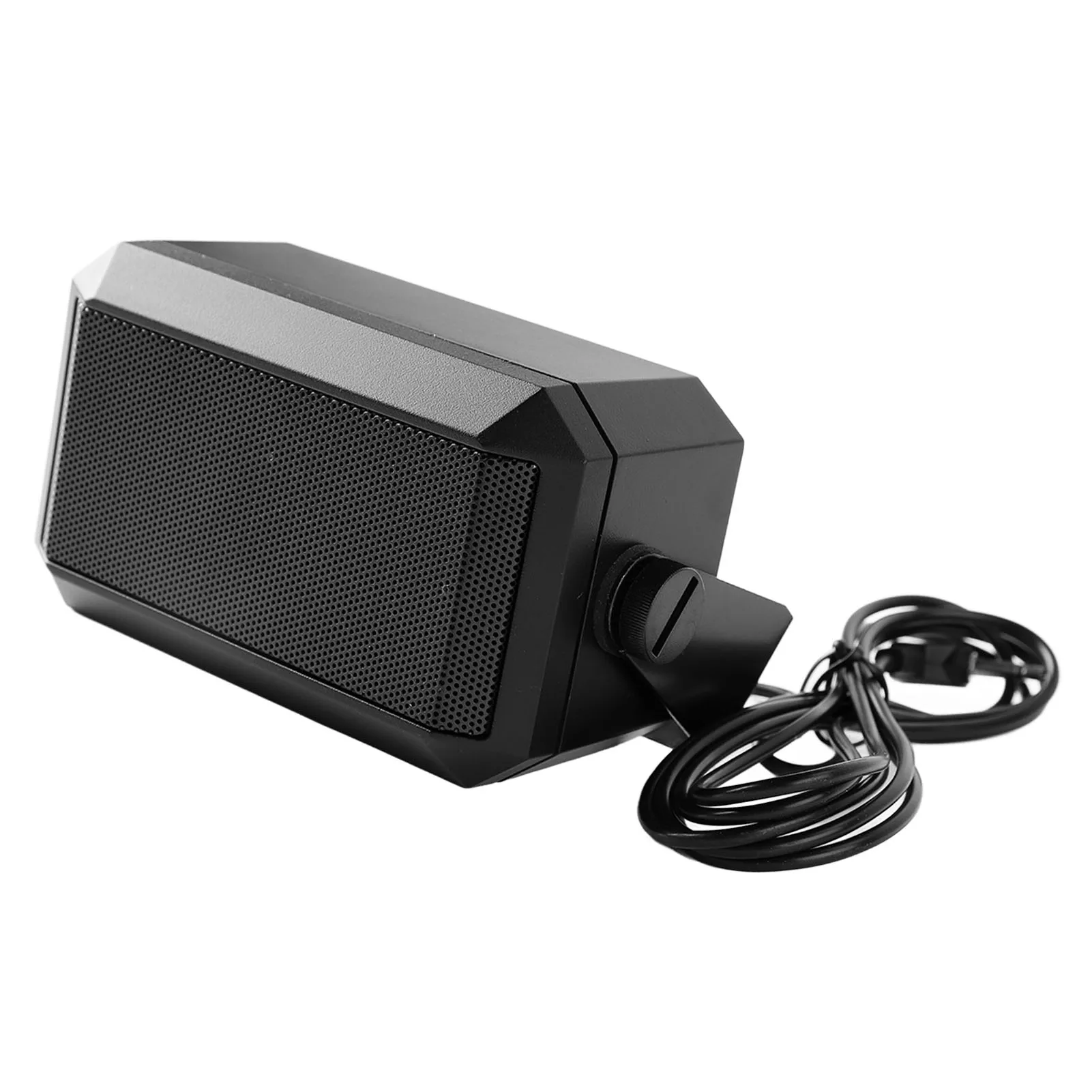 Vehicle Rectangular External Speaker External Speaker Rectangular 3.5mm Plug Car Radio Speaker for Ham Radio CB Radio Scanner
