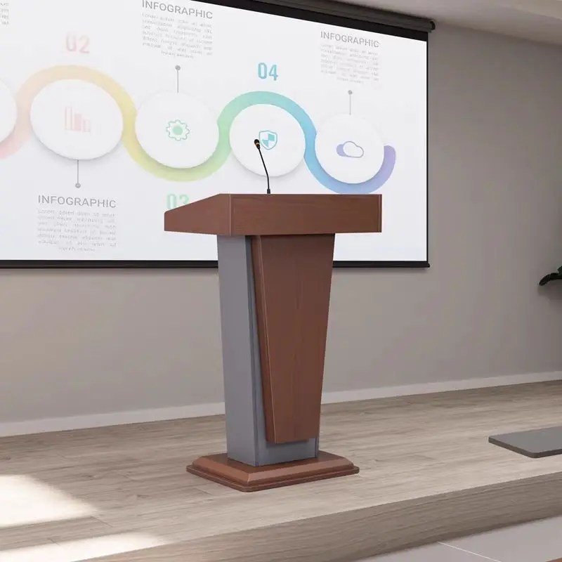 

Conference Room Front DeskChair Podium Hotel Reception DeskOffice LectureDesk Simple and stylish speaking desk
