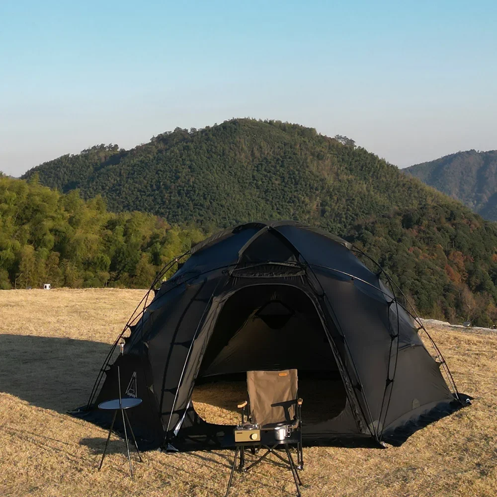 

-Spherical Tent Outdoor Camping, Autumn and Winter Warm Windproof Overnight Equipment Lightweight Gothic Tent