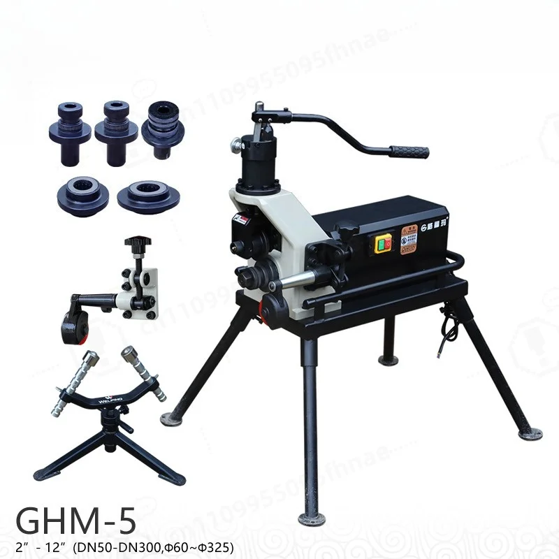 GHM-5 WP Electric Hydraulic Fire Pipe Roll Grooving Machine 60-325mm