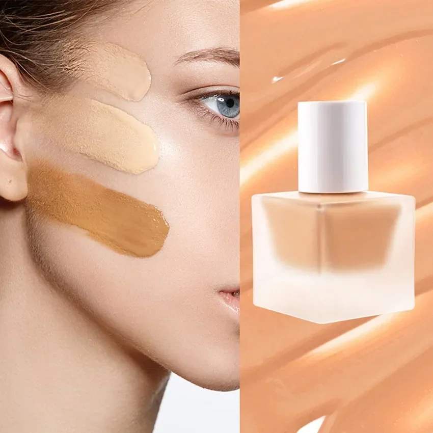 

Liquid Foundation Private Label Full Coverage Long Lasting Oil Control Concealer Moisturizing Makeup Custom Logo Wholesale Vegan