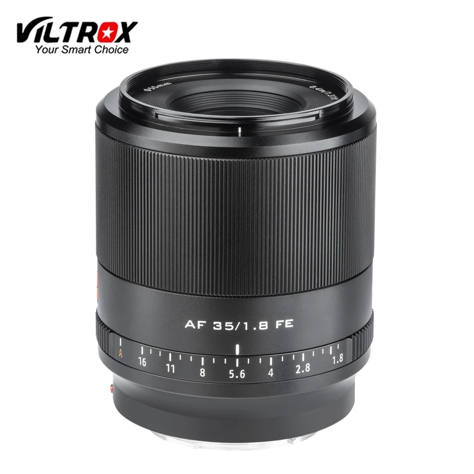 

VILTROX FE 35mm F/1.8 35 F1.8 Full Frame Auto Focus AF Wide Angle Lens for Sony E Mount Mirrorless Camera A7III A6600 A7R