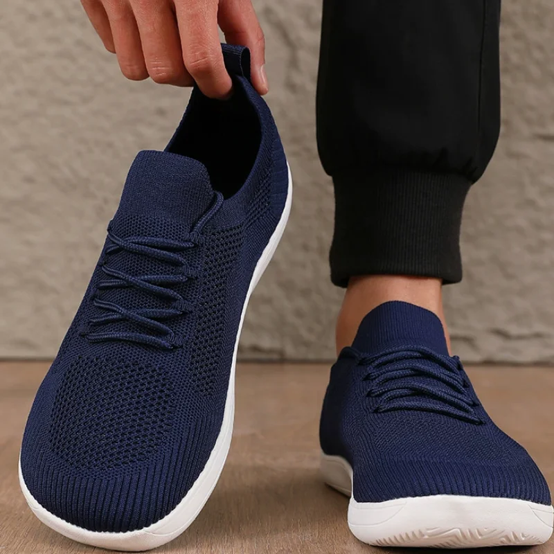 

Wide Version Men's and Women's Barefoot Shoes for Women Comfortable Breathable Mesh Walking Sports Shoes Man Summer Shoe