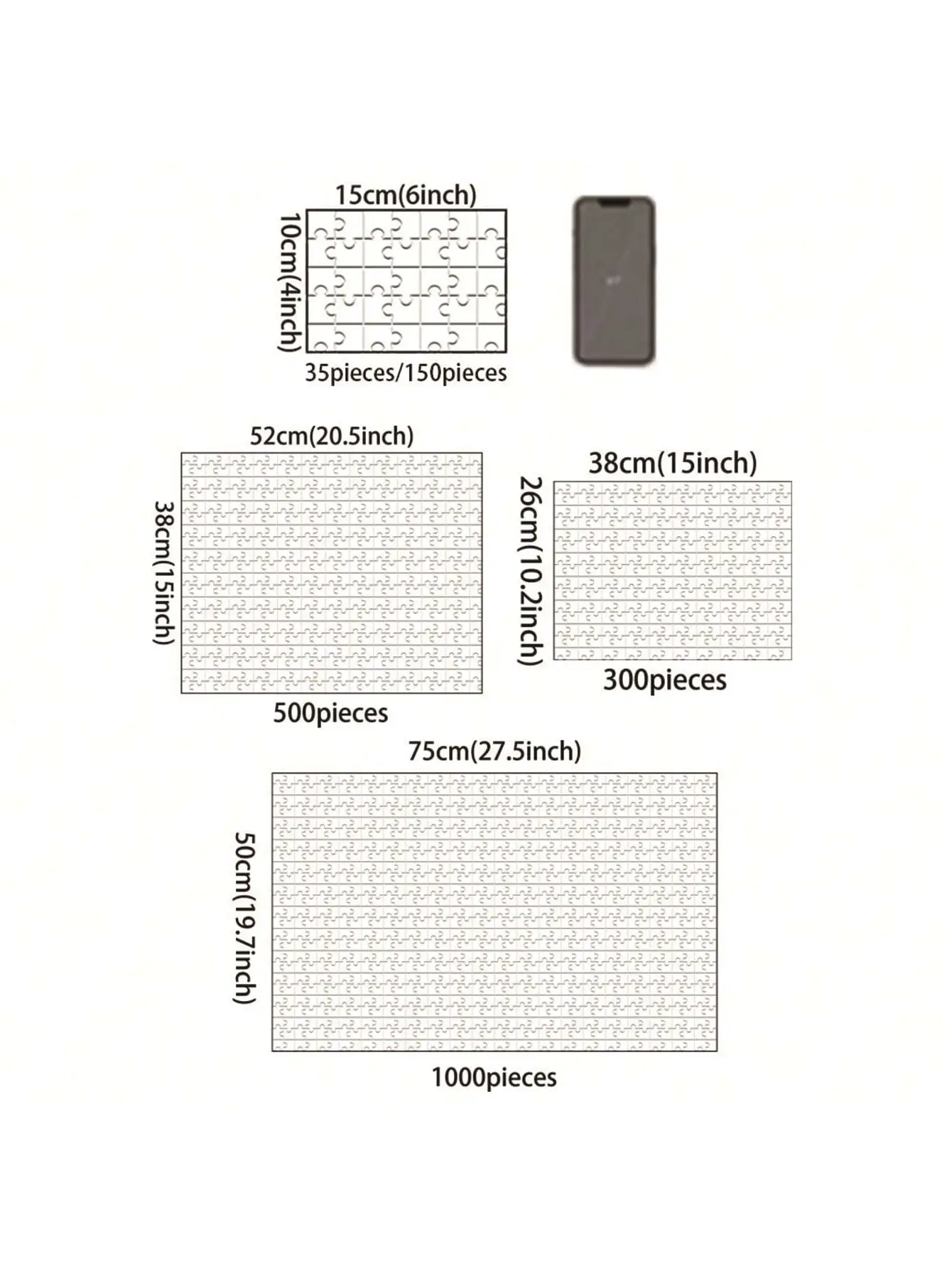 35/300/500/1000 قطعة شخصية مخصصة صور لغز زوجين اللعب شخصية بانوراما الألغاز الهدايا اليدوية