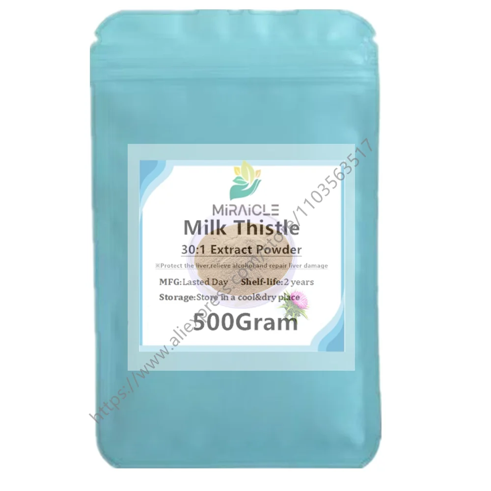 مصنع محترف بالجملة عالمي مخصص 30:1 مستخلص شوك الحليب الطبيعي للعناية بالجسم مسحوق لامع شحن سريع #3