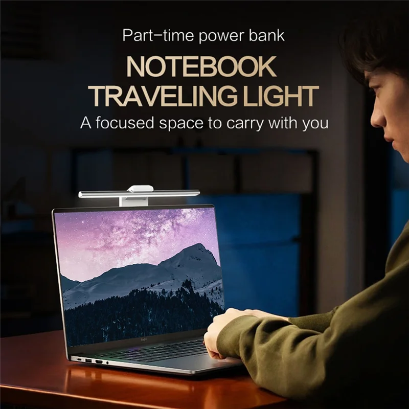 Lampada AF90-LED Barra per schermo Display Lampada a sospensione Protezione per gli occhi PC Monitor per computer Barra luminosa Lampada per schermo da lettura dimmerabile