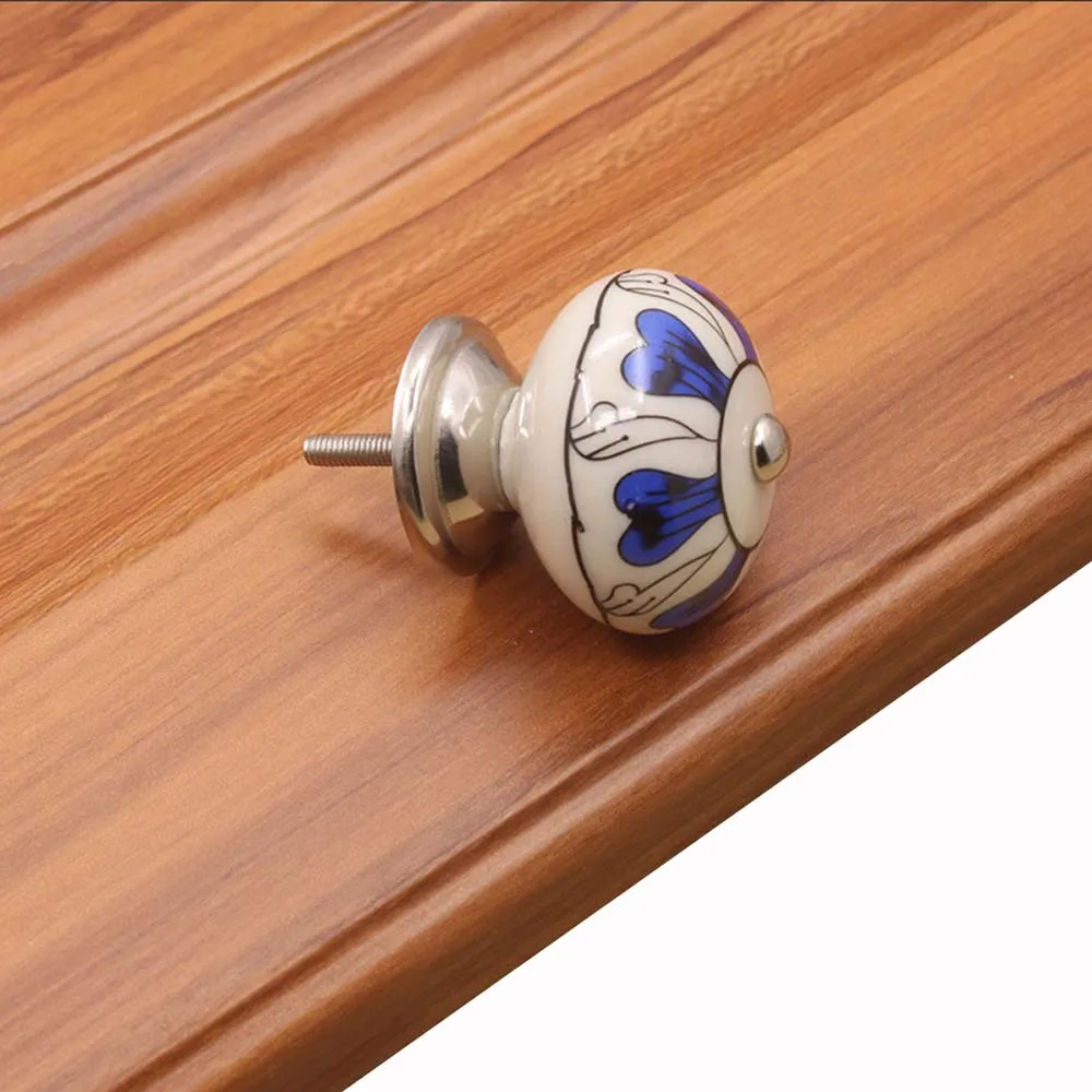 

European Vintage Cupboard Dresser With Screw Pumpkin Shape Wardrobe Drawer Handles Cabinet Knob Door Knobs Pull handles
