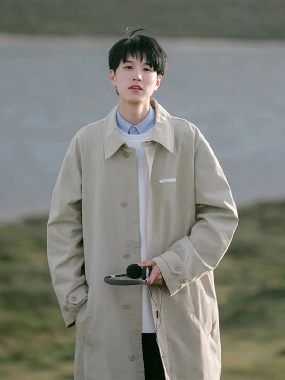 

Мужская ветровка Cthulhu Sle в японском стиле, свободного кроя, водонепроницаемая, молодежная, трендовая, осенняя, модная верхняя одежда