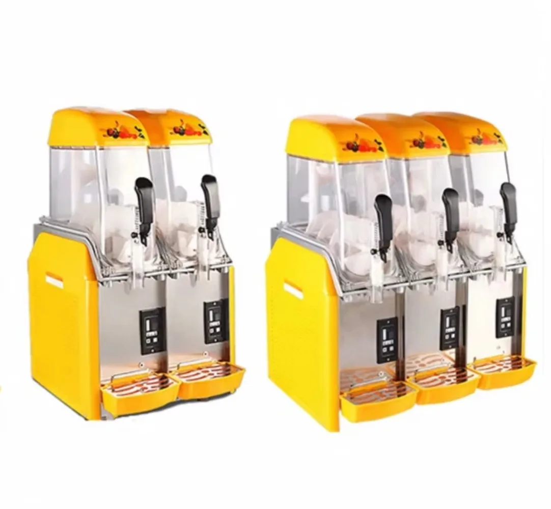 Electric Three Cylinder Snow Melting Machine  Ice Crusher Automatic Ice Crusher