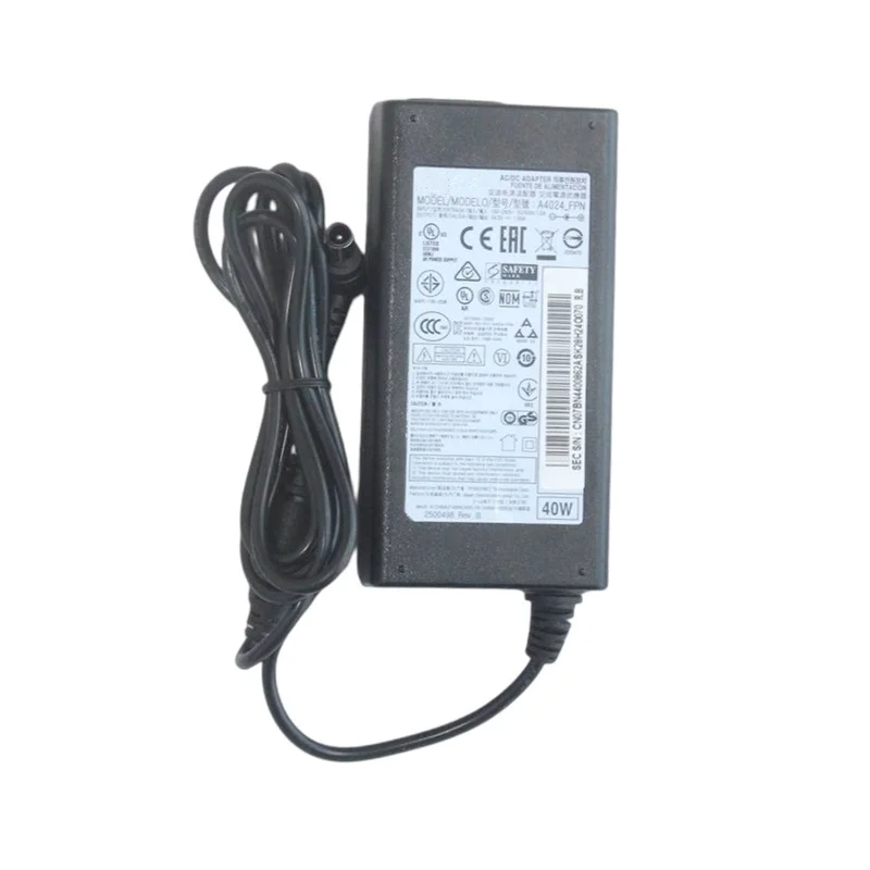 

Original 24V 1.66A AC DC Adapter A4024-FPN Charger for Samsung Soundbar K550 HW K450 HW-H750 HW-K650 HW-N450 HW-M430 A6024_ FPN