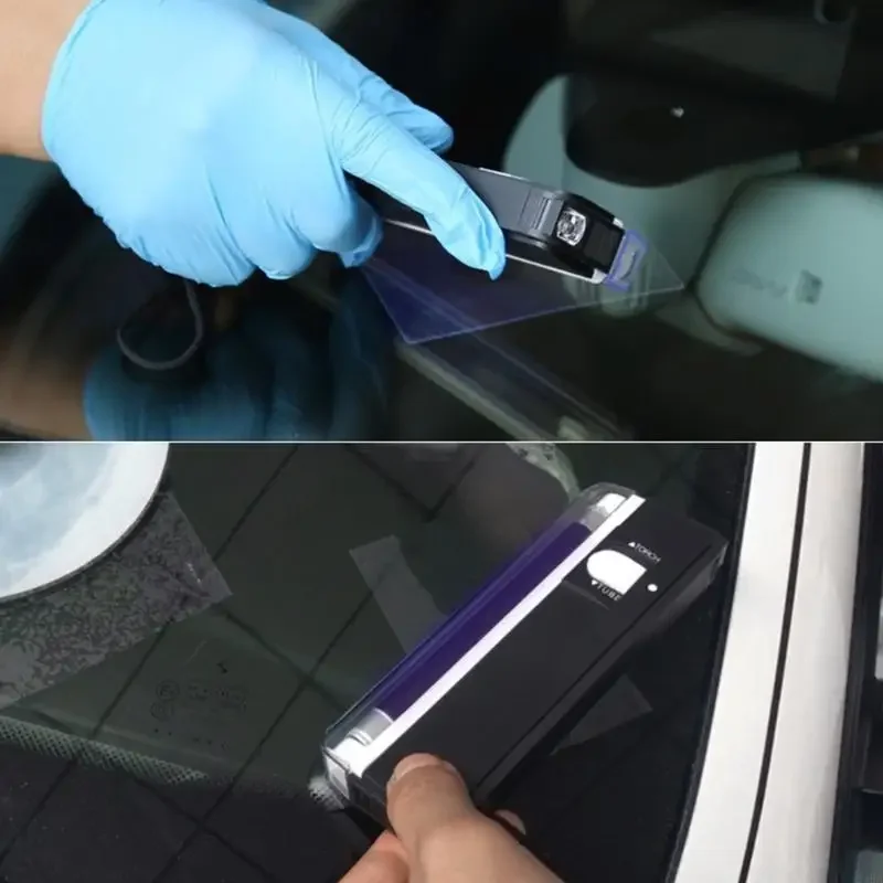 

Handheld UV Curing Lamp Convenient Car Windshield Glass Repair Resin Curing