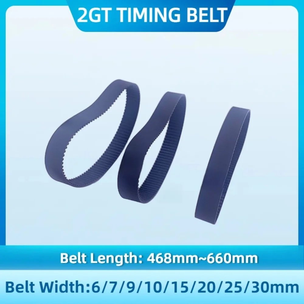 

2GT Timing Belt Length 480 484 488 494 500 520 524 528 540 550 570 586 600 606 610 630 640 650 660mm 3D Printer GT2 Timing Belt