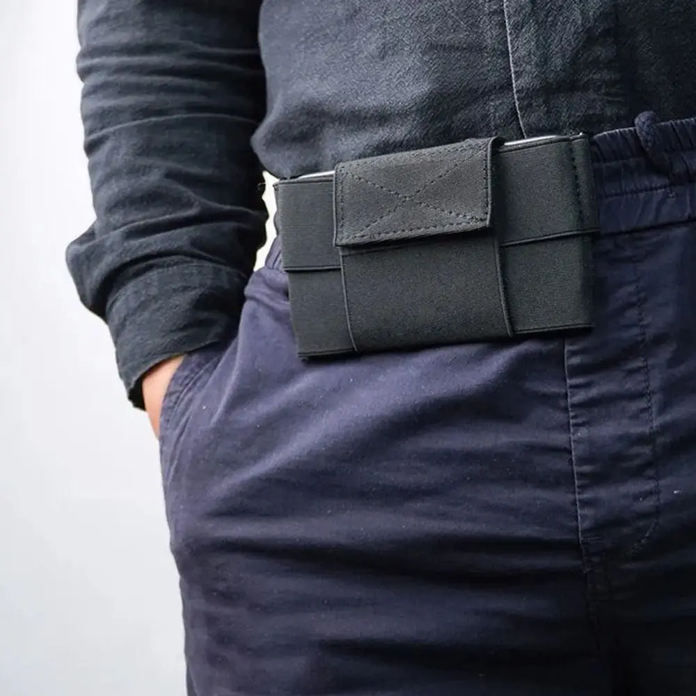 Cartera Invisible portátil de tamaño Mini, riñonera ligera para correr, riñonera duradera, bolsa deportiva