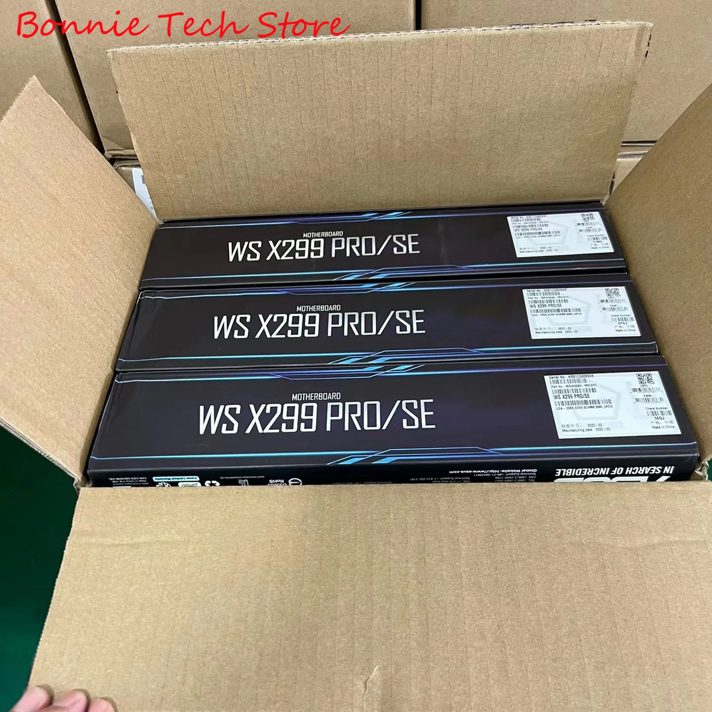 WS X299 PRO/SE , ATX Motherboard LGA2066,Core X-series Processors