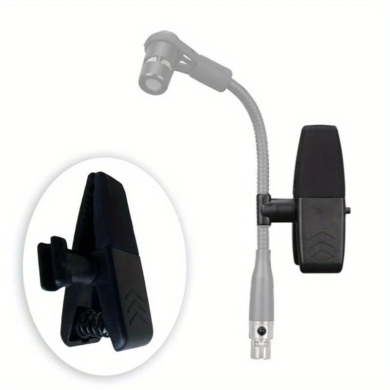 Saxophone Microphone Clip Universal Trumpet Musical Instrument Mic Clamp Holder for Beta98 E908 CB100 JTS CX-500F ATM350 view 5