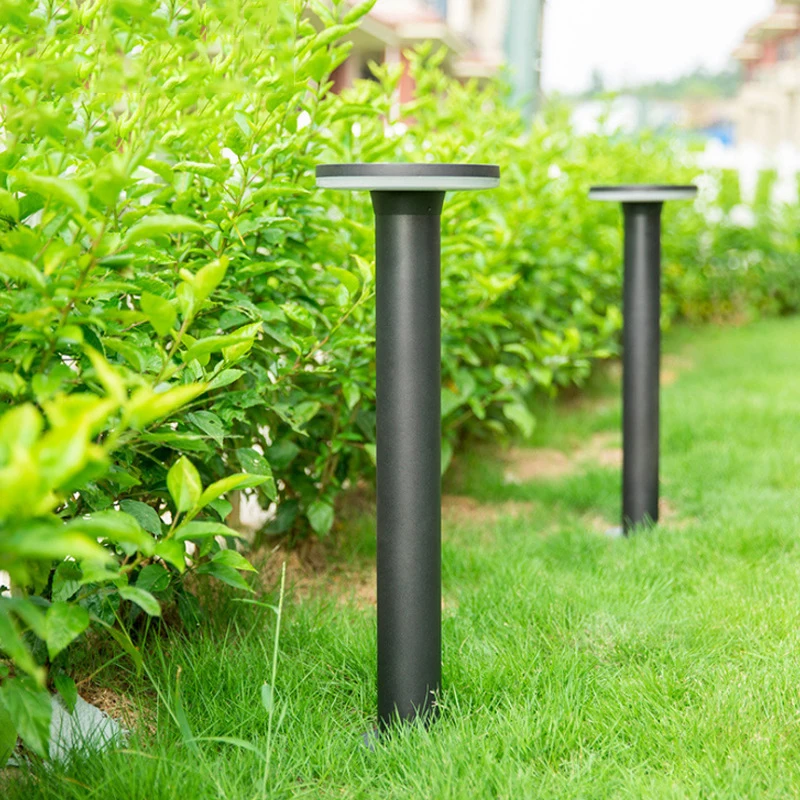

Street lights, LED outdoor lights, outdoor floor lights, round garden lights, column lights, waterproof household villa garden l