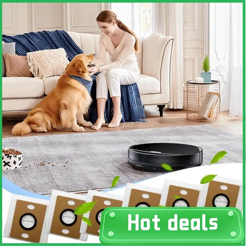 A74X-sacs d'aspirateur pour ILIFE V9/ V9 Pro/ A12 Pro/ A30 Pro Robot aspirateur sacs à poussière de remplacement