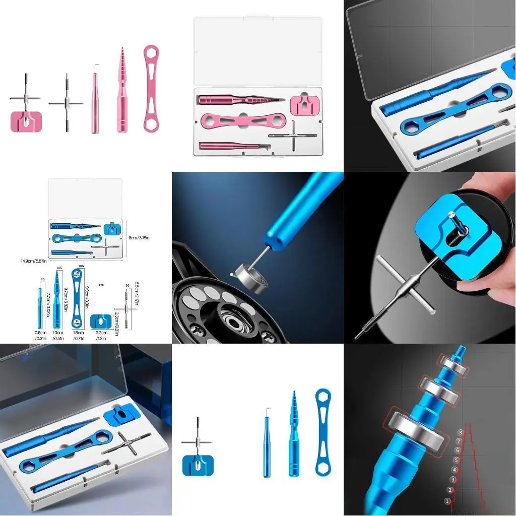 U2JB Spool Disassembling Wrench Wheel Remover Ball Bearing Maintenance