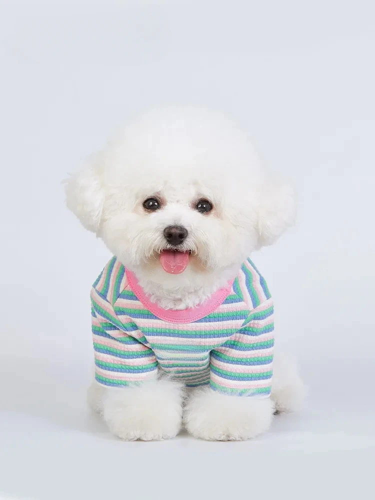 

Teddy Dog Clothing Spring And Autumn Bixiong Pomeranian Dog Pet Schnauzer Small Dog Winter