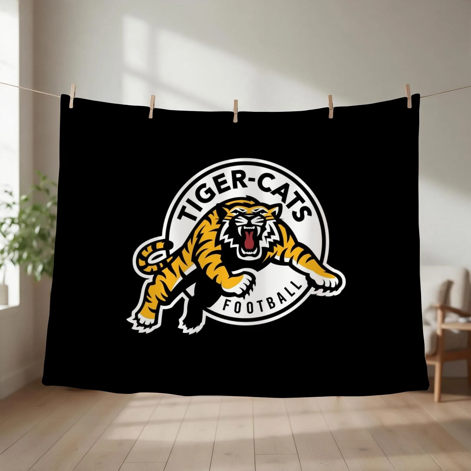 Fan Cats Hamilton Tiger merch Throw Blanket Hairy christmas decoration Blankets For Sofas Summer Beddings Blankets