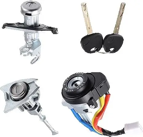 

50 81970-3SA00 81250-3SA00 Lock Cylinder Ignition Switch for Hyundai Sonata 2009-2014 / Sonata Hybrid Model 2011-2015