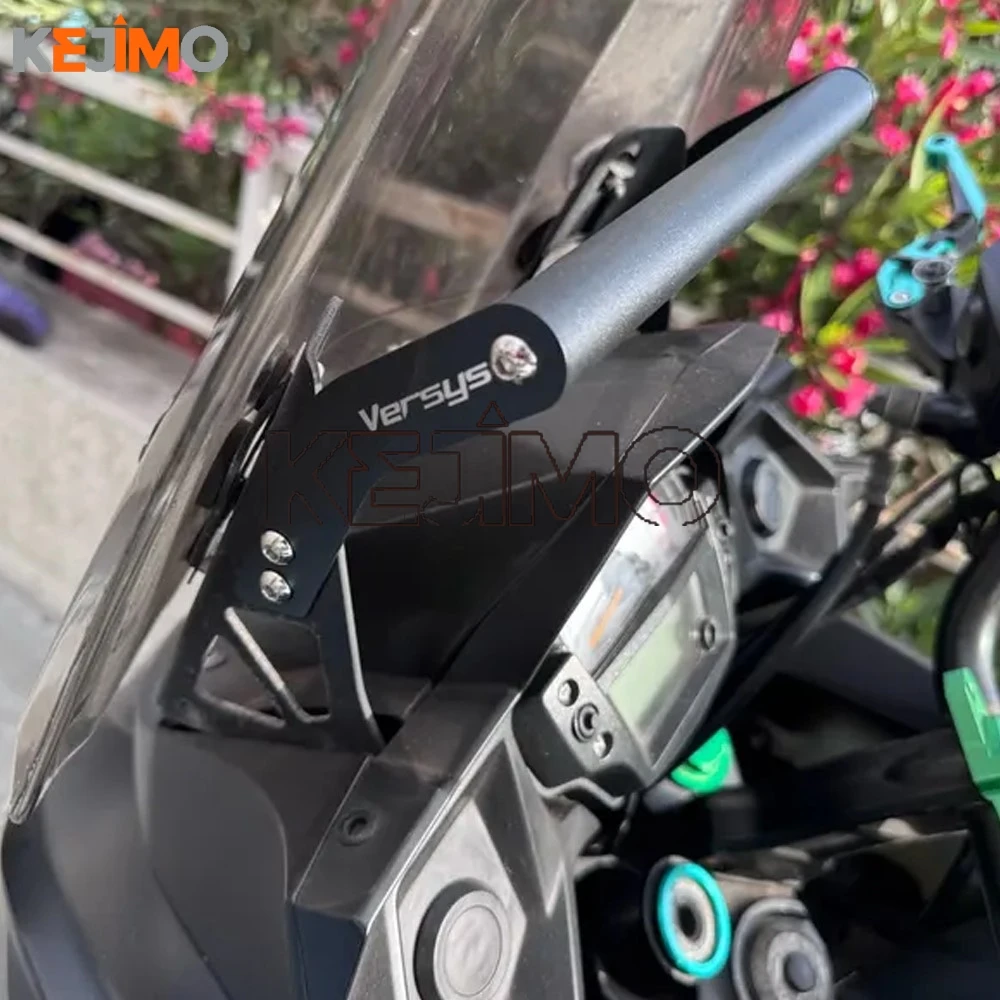 

Кронштейн для GPS-навигатора для мотоциклов KAWASAKI VERSYS 650 Versys KLE 650 KLE650 2015-2021 2024 2023, держатель для телефона